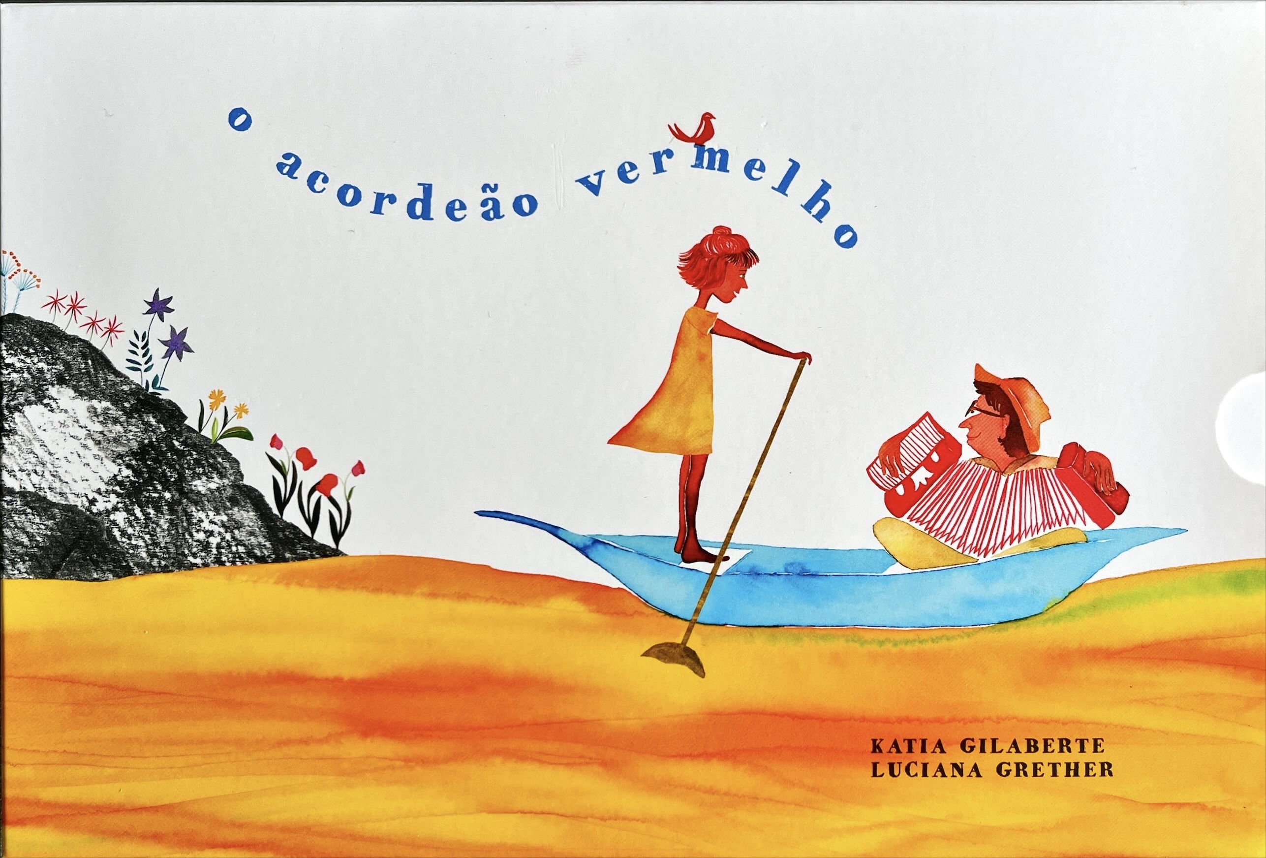 O acordeão vermelho